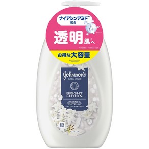 존슨 바디 케어 바이브런트 래디언스 자스민과 화이트 릴리 향, 1개, 500ml