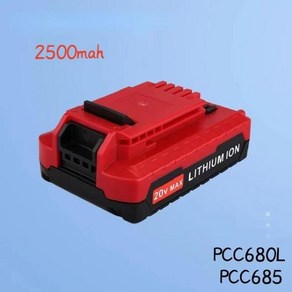 포터 케이블 PCC601 20V 전동 공구 배터리 6000mAh