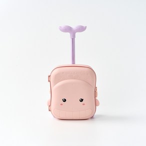 [모던하우스 인천점] 샌드토이 모래놀이 캐리어 핑크고래 -[PY0925005], 1개, 핑크, 2kg
