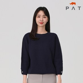 [PAT 여성] 홀가먼트 라운드넥 스웨터_1G23301