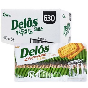 청우 델로스 카푸치노 630g x 5개