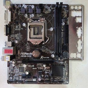 중고메인보드 ASROCK H81M-DGS(4세대)