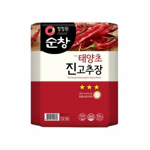 청정원 순창 태양초 진고추장 14kg, 1개