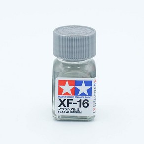 타미야 XF16 알루미늄 무광 10ml 에나멜도료 TAMIYA, 1개