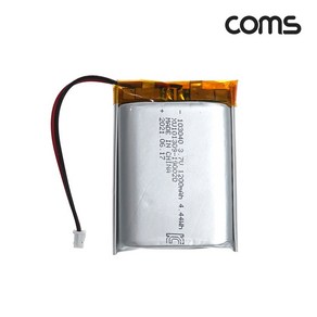 103040 충전지 배터리 리튬폴리머 3.7V 1200mAh UB573, 선택없음, 1개, 1개입