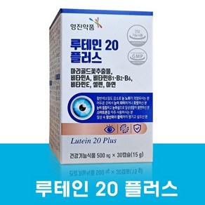 영진약품 루테인 20 플러스 30캡슐 1개월분, 30정, 15g, 1개