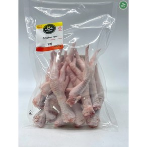 Halal Bazilian Seaa Chicken Feet 할랄 브라질 시라 닭발, 1개, 500g