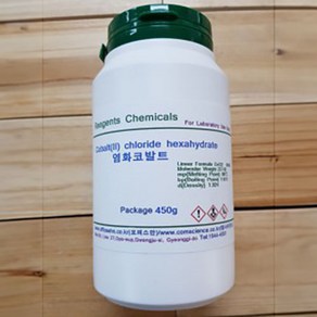 염화코발트Cobalt chloide 450G D, 1개, 450ml