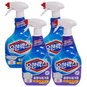 유한락스 세정제 600+600ml세트 욕실용 1세트+곰팡이 1세트, 600+600g, 1세트, 500ml