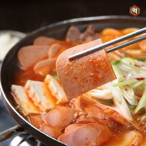 [억수로상회] 찐한 국물맛을 책임지는 햄폭탄 부대찌개 700g, 1개