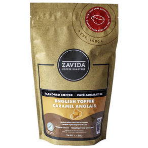 (캐나다직송) 자비다 잉글리쉬 토피 원두 커피 340g 4개 Zavida English Toffee Coffee Whole bean, 1개입