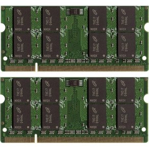 4GB 2X 2GB 메모리 DDR2 노트북용 SODIMM RAM DELL Latitude D630 366283