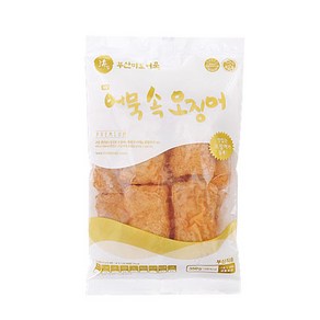 미도식품 어묵속 오징어 (해삼) 350g 어묵, 5개