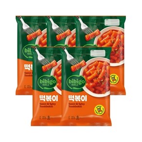 CJ제일제당 비비고 오리지널 떡볶이 360g x5개