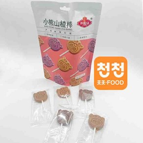 대신푸드몰- 중국수입 싼자 막대사탕 곰돌이 캔디 85g, 1개