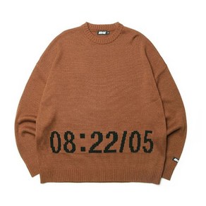 네스티킥 NSTK 05STN KNIT BROWN