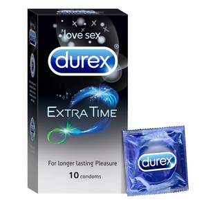 Duex Condoms Exta Time - 10 Count, 3개, 10개입