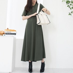 [아이엠수]비너스 반팔 A라인 원피스