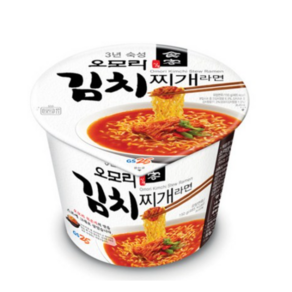 유어스 GS25 오모리 김치찌개 컵라면 150G, 6개