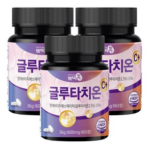 글루타치온 글루타티온 효과 C플러스 60정, 3개