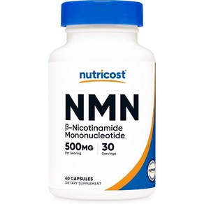 뉴트리코스트 NMN 250mg 60정 캡슐, 1개