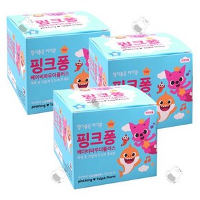 핑크퐁 베이비 파우더 플러스 130g 향기좋은 아기분, 3개