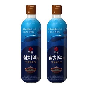 백설 참치액 진더풍부한맛 500g x 2개