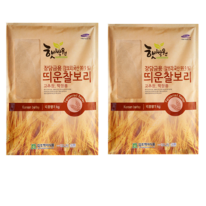 김포맥아식품 장담금용 띄운 찰보리 가루 1kg