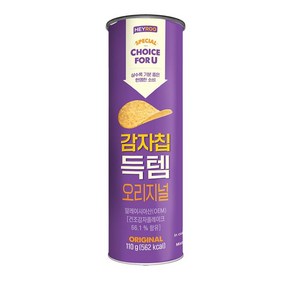 감자칩득템 오리지널, 110g, 10개