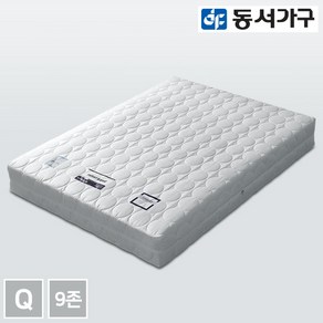 동서가구 트라이그 퀸 9존 독립 스프링 매트리스 DF641715, 화이트, 210mm