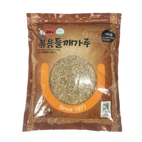 청정식품 HACCP 업소용 수입산 식당 조미료 고소한 햇 들깨가루 1kg 기피 거피, CJC001-2_볶음들깨가루 1kg, 1개