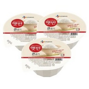 CJ 큰공기 햇반 300g*3입 1개, 300g, 3개