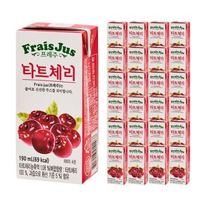 일화 신선한 과채음료 프레주 타트체리 CB, 24개, 190ml