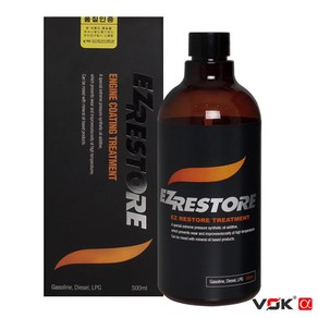 보크알파 EZ 이지리스토어 엔진코팅제 500ml, 1개