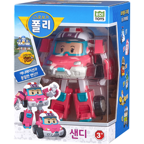 [ROITOYS] 로보카폴리 변신로봇 4인치 샌디, 단품, 1개