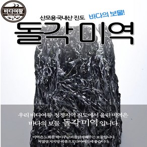 바다여왕 해조류모음, 1개, 돌각미역  150g~160g