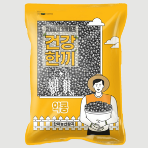 국산 약콩2kg 서목태 검은콩 검정콩 쥐눈이콩 2023년산