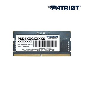 패트리어트 DDR5 16G PC5-44800 CL46 SIGNATURE 5600MHz 노트북용 파인인포 (하이닉스 칩 내장)