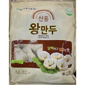 산동왕만두 고기왕만두 떡만두국, 1.4kg, 1개