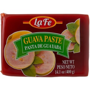 La Fe Guava Paste 14.1oz - Authentic Goiabada Bras 라페 구아바 페이스트 14.1온스 - 정통 고이아바다 브라질레이라 - 베이킹용 구아바 젤