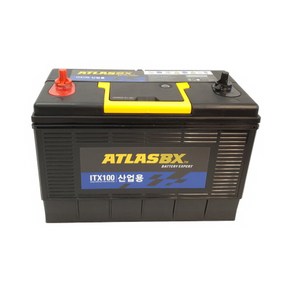 12V ITX100 배터리 100AH 아트라스BX RP100, 1개, 1개입