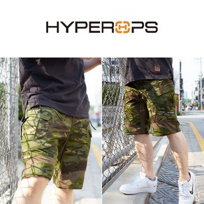 [하이퍼옵스] COMBAT 0.5 SHORTS PANTS (MULTICAM TROPIC) 밀리터리 전술 카고반바지