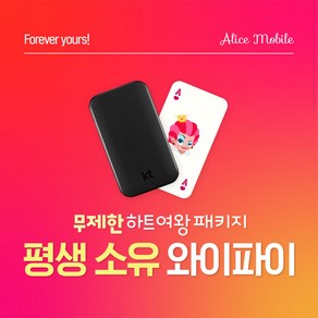 [연장전용] KT 포켓 와이파이 반납없이 LTE 완전무제한 데이터 휴대용와이파이, 기존 기기 연장, 2개월, 1개