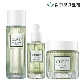 김정문알로에 [김정문알로에] 피토 그린S 토너+앰플+안티에이징크림, 1개