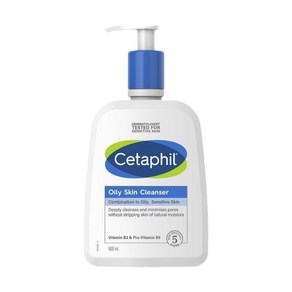 Cetaphil 세타필 오일리 스킨 페이스 앤 바디클렌저 500g Oily Skin Cleanser