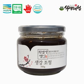 식탐대첩 서산명가 최영자 명인 생강조청 500g, 없음, 1개