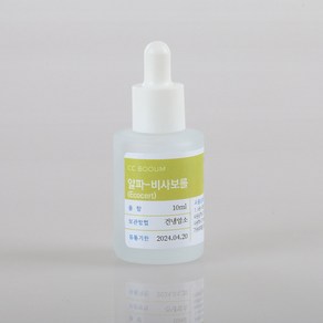 씨씨붐 알파-비사보롤 Ecocert 10ml 천연화장품재료 만물상