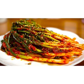 100% 국산 수제 전라도 파김치 햇 쪽파김치 맛있게 매운 밥도둑 반찬 맛집, 1kg, 1개