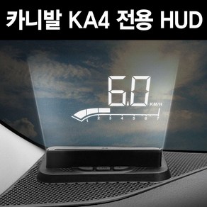 4세대 카니발 KA4 전용 매립형 HUD 순정형 헤드업디스플레이 메이튼, 블랙, 1개