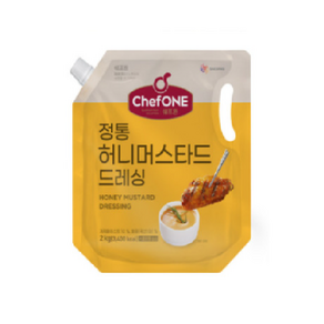 쉐프원 정통 허니머스타드 드레싱, 2kg, 5개